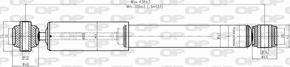 Open Parts SAB8298.32 - Амортизатор avtolavka.club