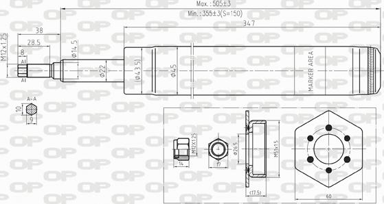 Open Parts SAB8244.11 - Амортизатор avtolavka.club