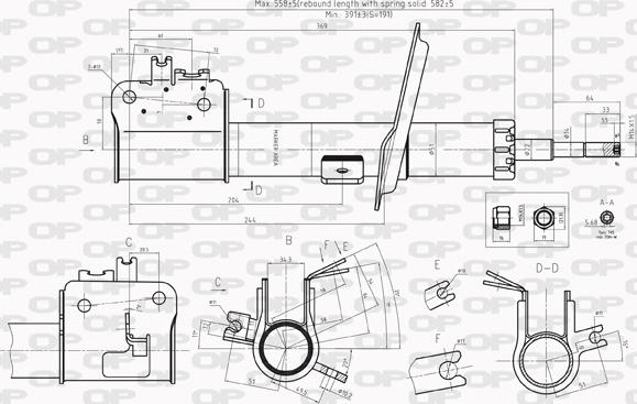 Open Parts SAB8217.31 - Амортизатор avtolavka.club