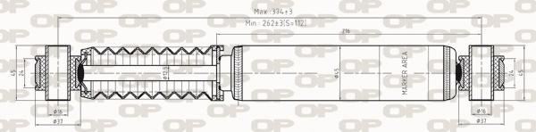 Open Parts SAB8279.32 - Амортизатор avtolavka.club