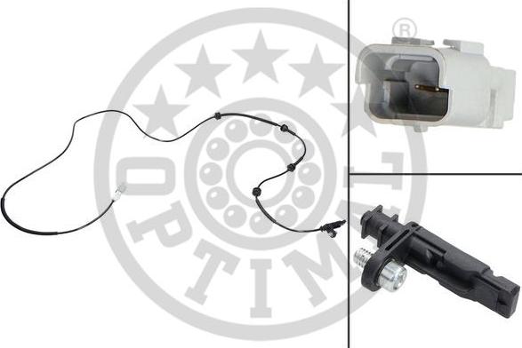 Optimal 06-S409 - Датчик ABS, частота обертання колеса avtolavka.club