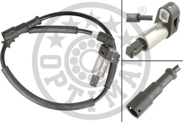 Optimal 06-S282 - Датчик ABS, частота обертання колеса avtolavka.club