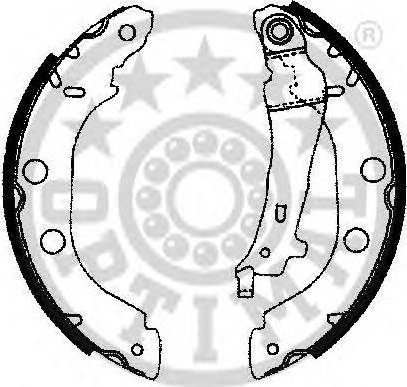 Optimal BB-4150 - Комплект гальм, барабанний механізм avtolavka.club