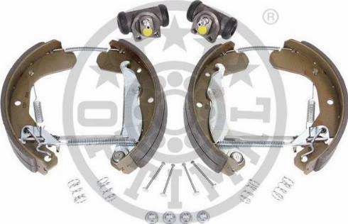 Optimal BK-5067 - Комплект гальм, барабанний механізм avtolavka.club