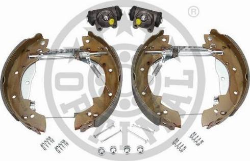 Optimal BK-5018 - Комплект гальм, барабанний механізм avtolavka.club