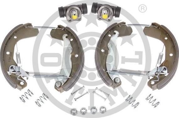 Optimal BK-5037 - Комплект гальм, барабанний механізм avtolavka.club