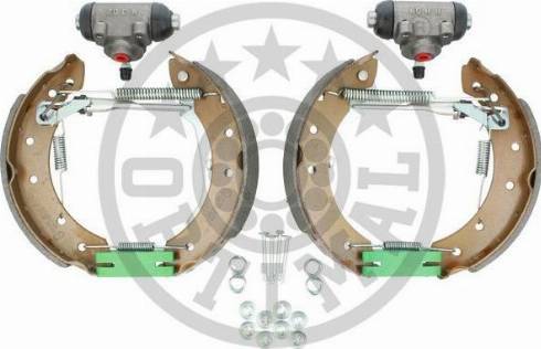 Optimal BK-5181 - Комплект гальм, барабанний механізм avtolavka.club