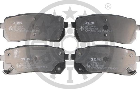 Optimal BP-12282 - Гальмівні колодки, дискові гальма avtolavka.club