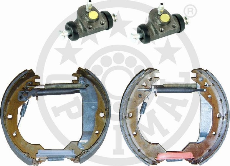 Optimal BSK-0121 - Комплект гальм, барабанний механізм avtolavka.club