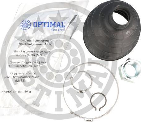 Optimal CVB-10708TPE - Пильник, приводний вал avtolavka.club