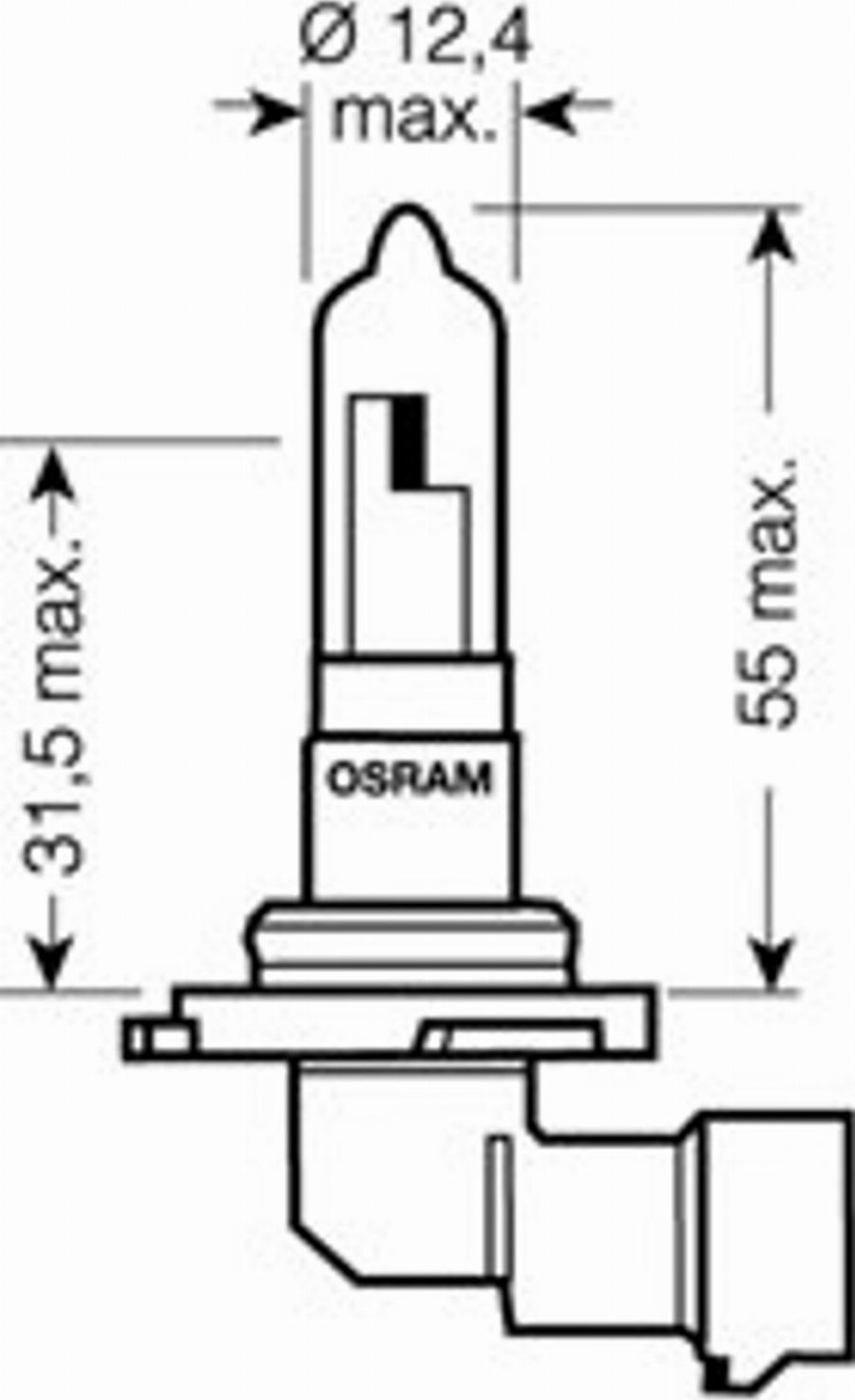 Osram 9005CBI - Лампа розжарювання, протитуманні фари avtolavka.club