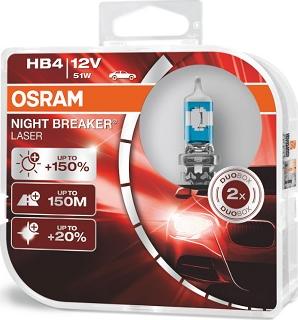 Osram 9006NL-HCB - Лампа розжарювання, фара дальнього світла avtolavka.club