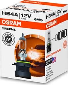 Osram 9006XS - Лампа розжарювання, фара дальнього світла avtolavka.club