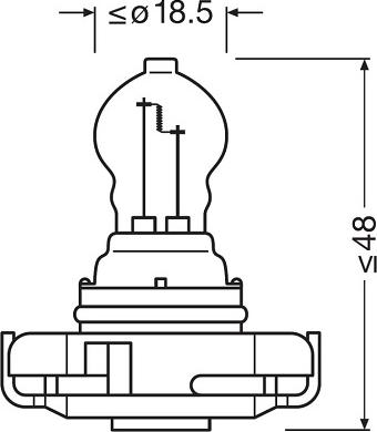 Osram 5201 - Лампа розжарювання, ліхтар покажчика повороту avtolavka.club