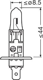 Osram 64155TSP-HCB - Лампа розжарювання, фара дальнього світла avtolavka.club