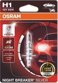 Osram 64150NBS-01B - Лампа розжарювання, фара дальнього світла avtolavka.club