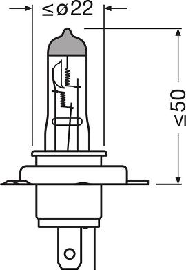 Osram 64181L - Лампа розжарювання, фара дальнього світла avtolavka.club