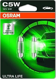Osram 6418ULT-02B - Лампа розжарювання, ліхтар освітлення номерного знака avtolavka.club