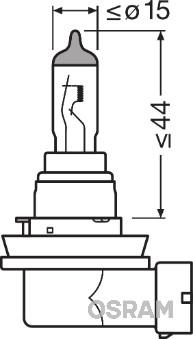 Osram 64212XR-01B - Лампа розжарювання, фара дальнього світла avtolavka.club