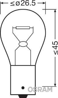 Osram 7506-02B - Лампа розжарювання, ліхтар покажчика повороту avtolavka.club