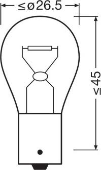 Osram 7511TSP - Лампа розжарювання, ліхтар покажчика повороту avtolavka.club