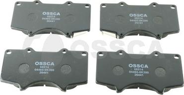 OSSCA 68514 - Гальмівні колодки, дискові гальма avtolavka.club