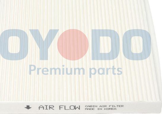 Oyodo 40F0020-OYO - Фільтр, повітря у внутрішній простір avtolavka.club