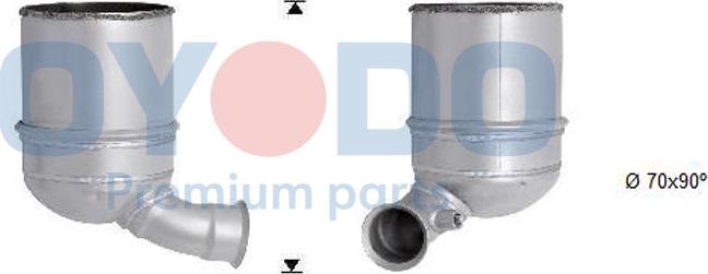 Oyodo 20N0014-OYO - Сажі / частковий фільтр, система вихлопу ОГ avtolavka.club