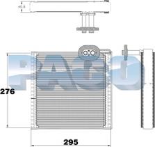 PACO ERL3038 - Випарник, кондиціонер avtolavka.club