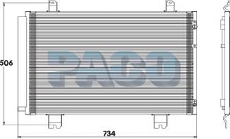 PACO MP5203 - Конденсатор, кондиціонер avtolavka.club