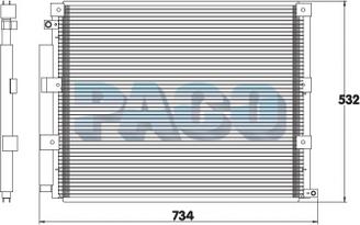 PACO MP3217 - Конденсатор, кондиціонер avtolavka.club