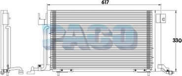 PACO PL5244 - Конденсатор, кондиціонер avtolavka.club