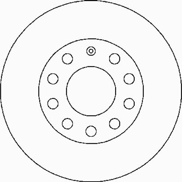 Pagid 54407PRO - Гальмівний диск avtolavka.club