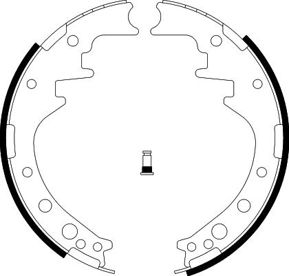 Pagid H1007 - Комплект гальм, барабанний механізм avtolavka.club