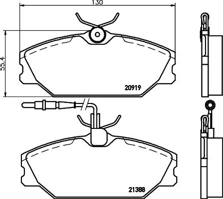 Pagid T9033 - Гальмівні колодки, дискові гальма avtolavka.club