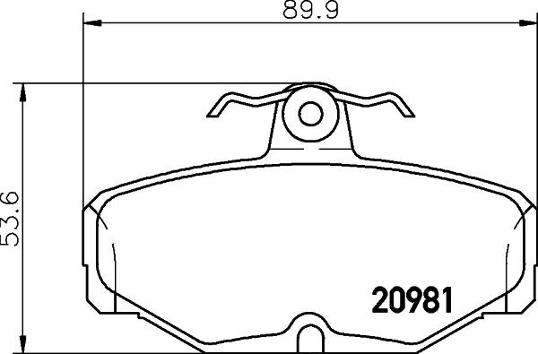 Pagid T5006 - Гальмівні колодки, дискові гальма avtolavka.club