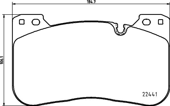 BMW 34107883262 - Гальмівні колодки, дискові гальма avtolavka.club