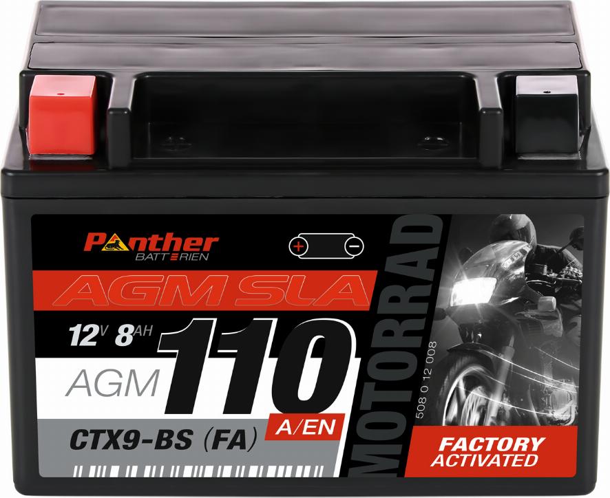 PANTHER MB.5081233 - Стартерна акумуляторна батарея, АКБ avtolavka.club