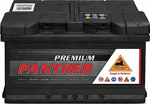 PANTHER SB.5653033 - Стартерна акумуляторна батарея, АКБ avtolavka.club