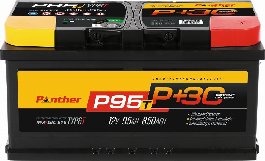 PANTHER SB.P95T - Стартерна акумуляторна батарея, АКБ avtolavka.club