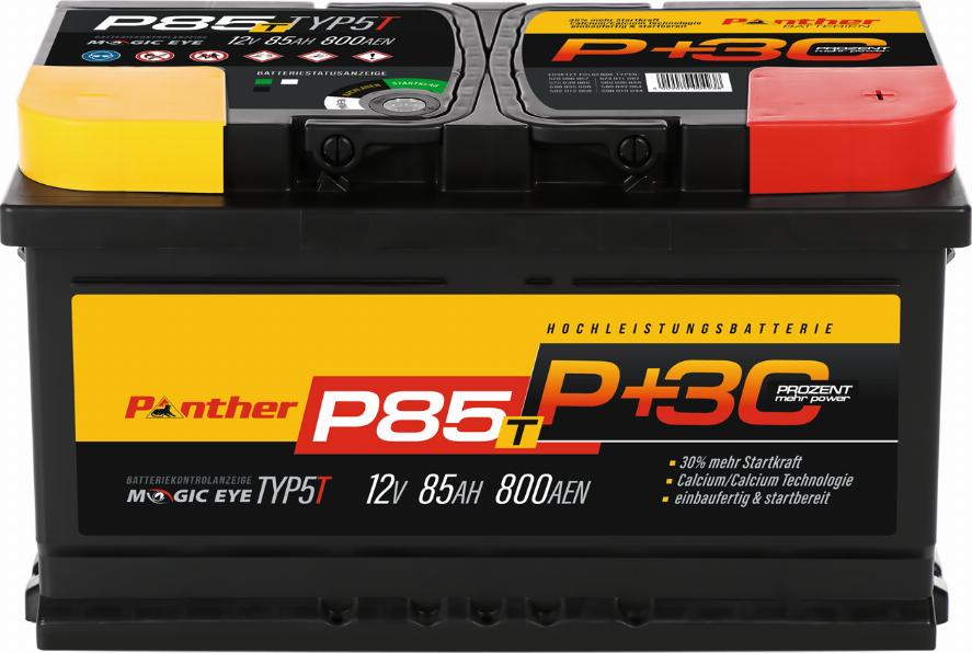 PANTHER SB.P85T - Стартерна акумуляторна батарея, АКБ avtolavka.club