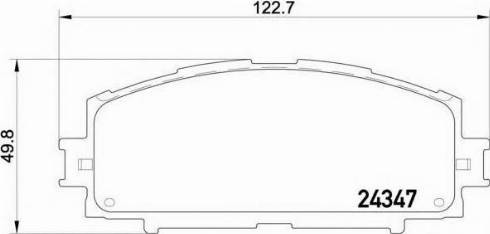 Parts-Mall PKF-014 - Гальмівні колодки, дискові гальма avtolavka.club