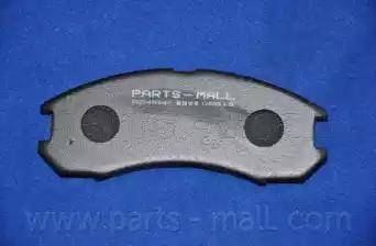 Parts-Mall PKH-002 - Гальмівні колодки, дискові гальма avtolavka.club