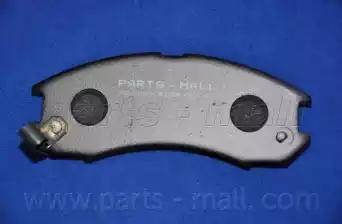 Parts-Mall PKH-002 - Гальмівні колодки, дискові гальма avtolavka.club