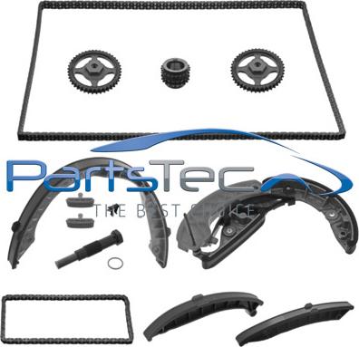 PartsTec PTA114-0416 - Комплект ланцюга приводу распредвала avtolavka.club