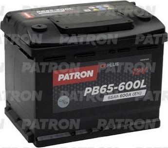 Patron PB65-600L - Стартерна акумуляторна батарея, АКБ avtolavka.club