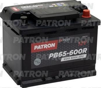 Patron PB65-600R - Стартерна акумуляторна батарея, АКБ avtolavka.club
