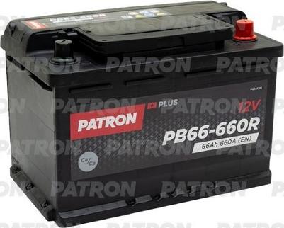 Patron PB66-660R - Стартерна акумуляторна батарея, АКБ avtolavka.club