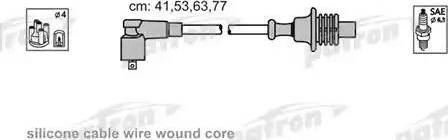 Patron PSCI2001 - Комплект проводів запалювання avtolavka.club