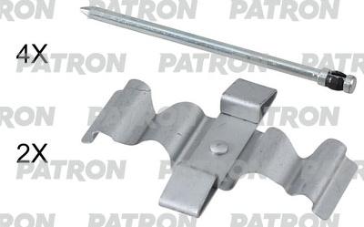 Patron PSRK1300 - Комплектуючі, колодки дискового гальма avtolavka.club